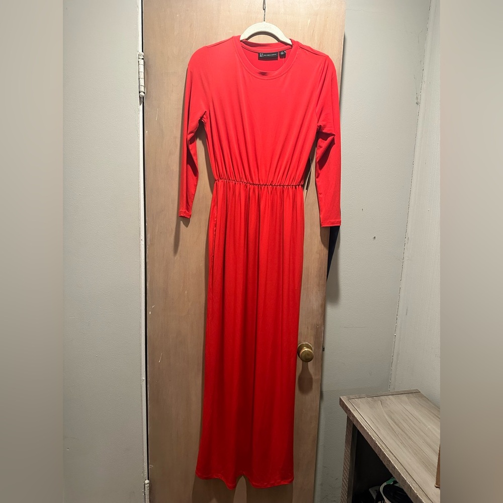 NY&Co. Long Red Dress